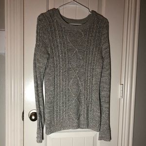 Old Navy Gray Knit Sweater